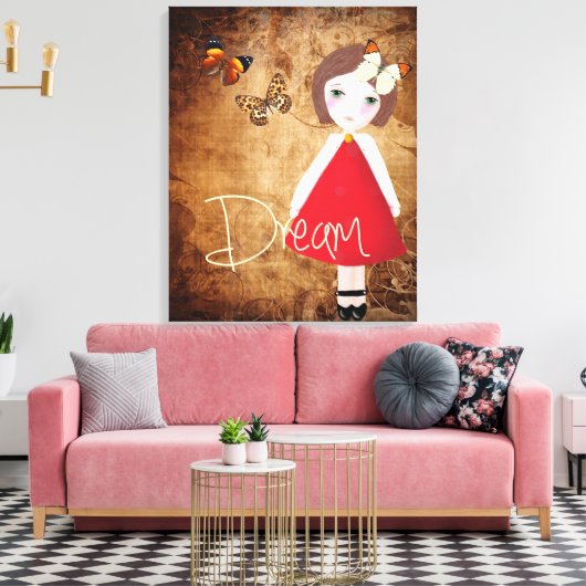 Dream Canvas Afdruk (Insitu (Woonkamer))