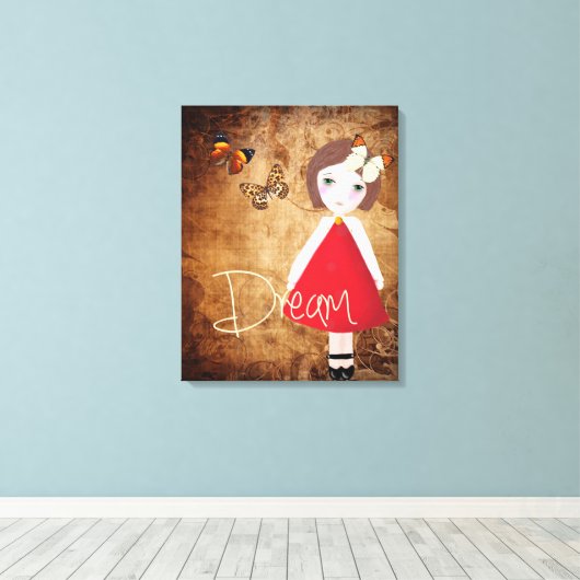 Dream Canvas Afdruk (Insitu (Houten vloer))