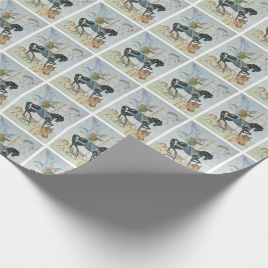 "Dream Carousel" Cadeaupapier (Hoek)