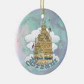 Dream Castle Keramisch Ornament (Rechts)