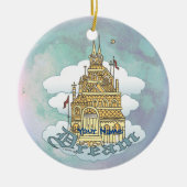 Dream Castle Keramisch Ornament (Voorkant)