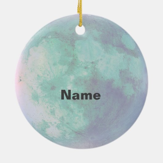 Dream Castle Keramisch Ornament (Achterkant)