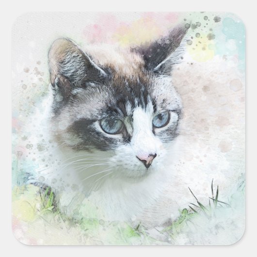 Dream Cat stickers (Voorkant)