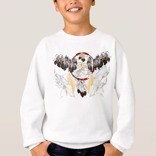Dream Catcher and Feathers Shirt (breed) (Voorkant)