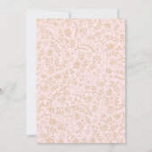 Dream Catcher Baby shower Invitation Kaart (Achterkant)