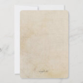 Dream Catcher Baby shower Kaart (Achterkant)