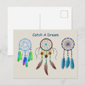 Dream catcher Background Briefkaart (Voorkant / Achterkant)