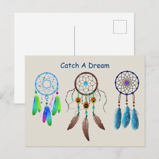 Dream catcher Background Briefkaart (Voorkant / Achterkant)