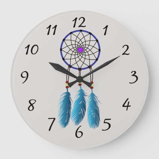 Dream catcher Background Grote Klok (Voorkant)