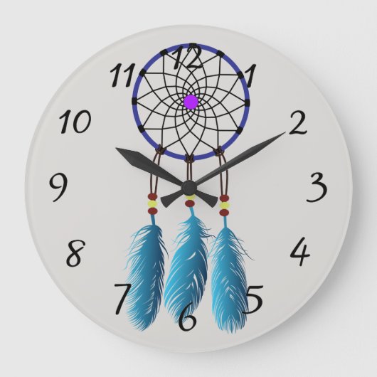 Dream catcher Background Grote Klok (Voorkant)