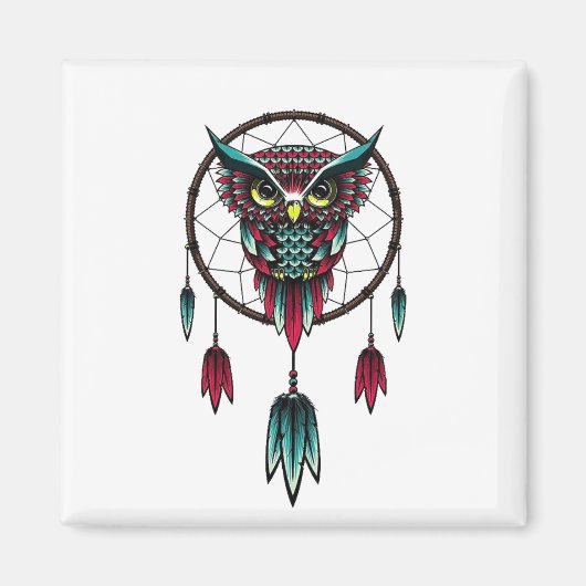 Dream catcher Background Magneet (Voorkant)