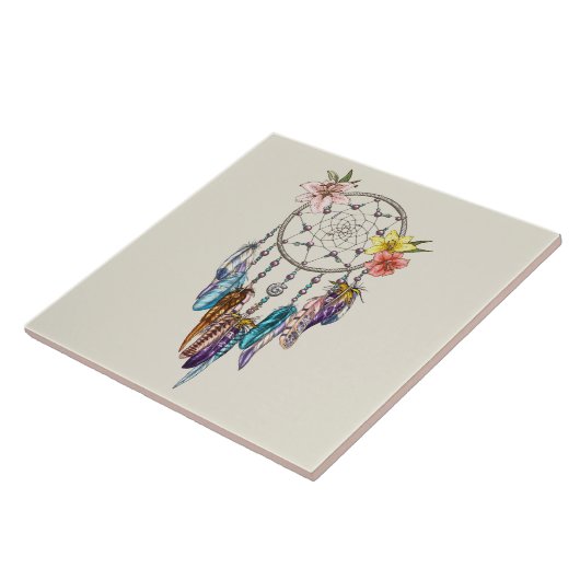 Dream catcher Background Tegeltje (Zijkant)