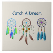 Dream catcher Background Tegeltje (Voorkant)