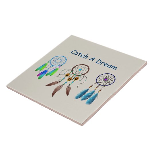 Dream catcher Background Tegeltje (Zijkant)