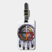 Dream catcher bagagelabel (Voorkant verticaal)