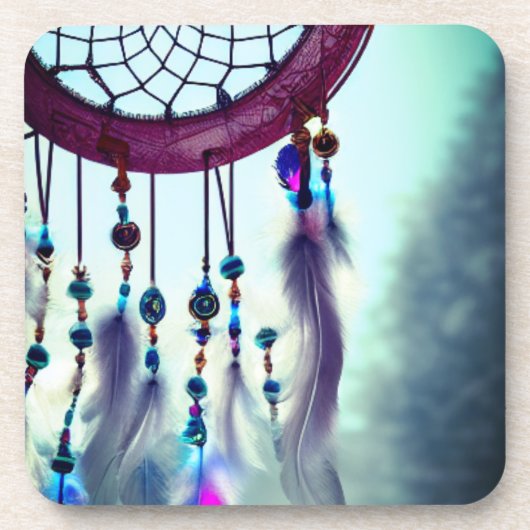 Dream Catcher Bier Onderzetter (Voorkant)