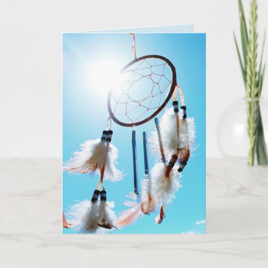 DREAM CATCHER BIRTHDAY KAART (Voorkant)