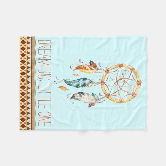 Dream Catcher Boho Baby Deken (Voorkant (Horizontaal))