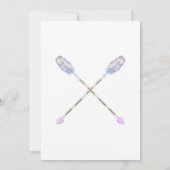 Dream Catcher Boho Feathers Arrows Invitation Kaart (Achterkant)