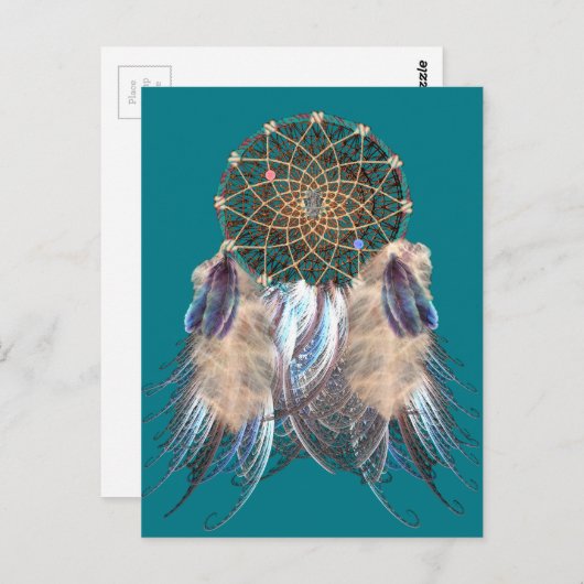 Dream catcher briefkaart (Voorkant / Achterkant)
