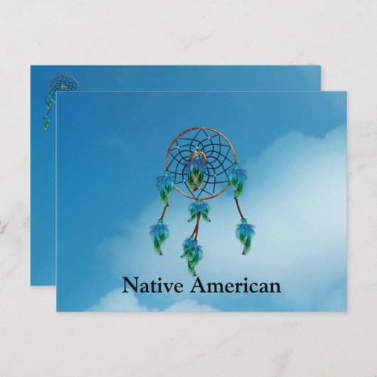 Dream Catcher Briefkaart (Voorkant / Achterkant)