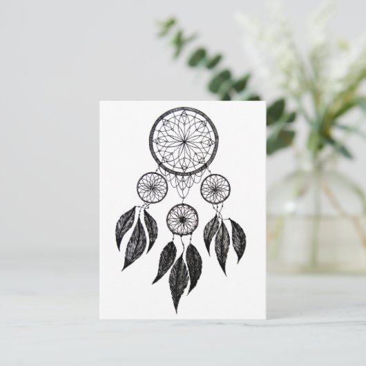 Dream Catcher Briefkaart (Staand voorkant)