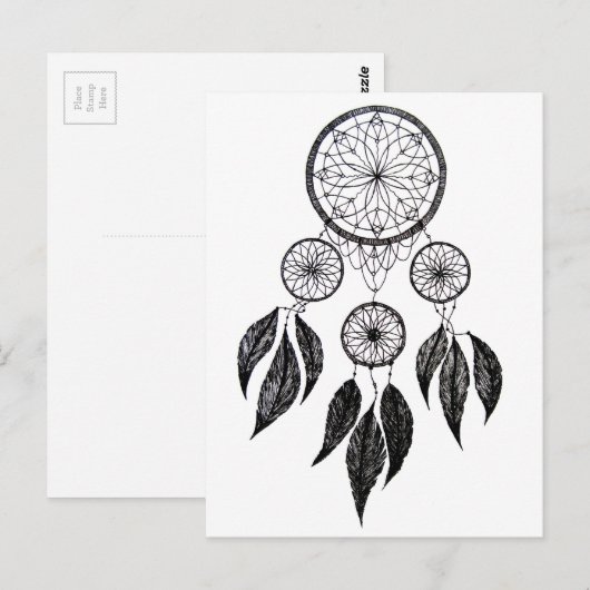 Dream Catcher Briefkaart (Voorkant / Achterkant)