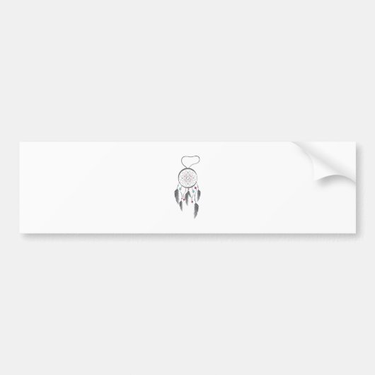 Dream Catcher Bumpersticker (Voorkant)
