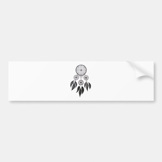 Dream Catcher Bumpersticker (Voorkant)