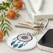 Dream Catcher Charm Sleutelhanger (Voorkant Rechts)