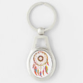 Dream Catcher Charm Sleutelhanger (Voorkant)
