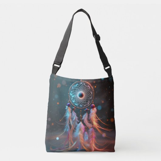 Dream Catcher Crossbody Tas Boho All-Over Print (Voorkant)