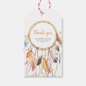 Dream Catcher Dank u labels | Favoriete labels Cadeaulabel (Voorkant)