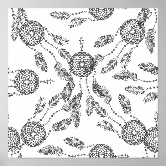 Dream Catcher Design 2 Poster (Voorkant)