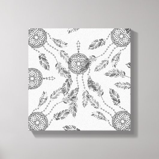 Dream Catcher Design 6 Canvas Afdruk (Voorkant)