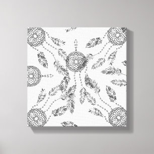 Dream Catcher Design 6 Canvas Afdruk