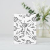 Dream Catcher Design Briefkaart (Staand voorkant)