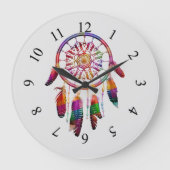 Dream Catcher Design Grote Klok (Voorkant)