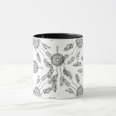 Dream Catcher Design Mok (Midden)