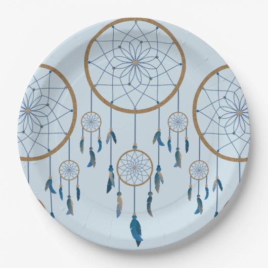 Dream Catcher Design Paper Borden Papieren Bordje (Voorkant)