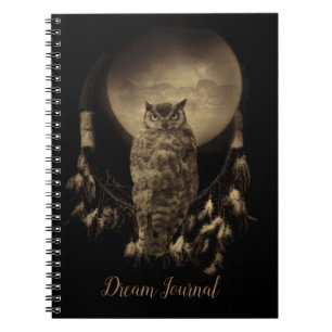 Dream Catcher Dream Journal met Owl Notitieboek
