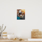 Dream Catcher - Drie Eagles Art Poster/Print Poster (Keuken)