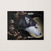 Dream catcher en blue eyed Husky Legpuzzel (Horizontaal)