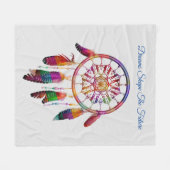 Dream-Catcher Fleece Blanket (Voorkant (Horizontaal))