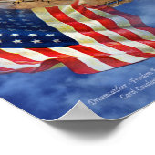 Dream Catcher - Freedom Eagle Art Poster/Print Poster (Hoek)