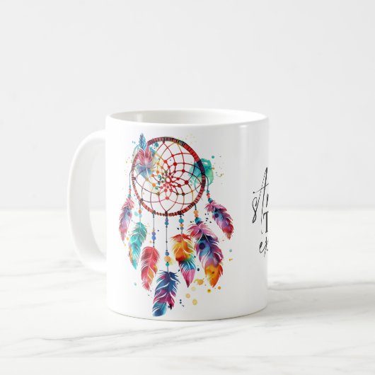 Dream Catcher Gedrukte Mok (Voorkant links)