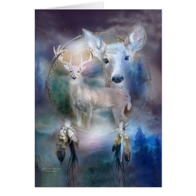 Dream Catcher - Geest van de Witte Der Art Card (Voorkant)