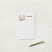Dream Catcher gepersonaliseerd Post-it® Notes (Op bureau)