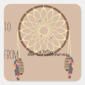 Dream Catcher Gift Label (Voorkant)