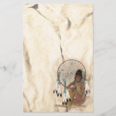 Dream Catcher Indian Maiden Native American Stat (Voorkant)